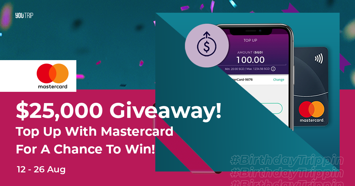 [CLOSED] Top Up with Mastercard | $25,000 Giveaway! – Blog – YouTrip