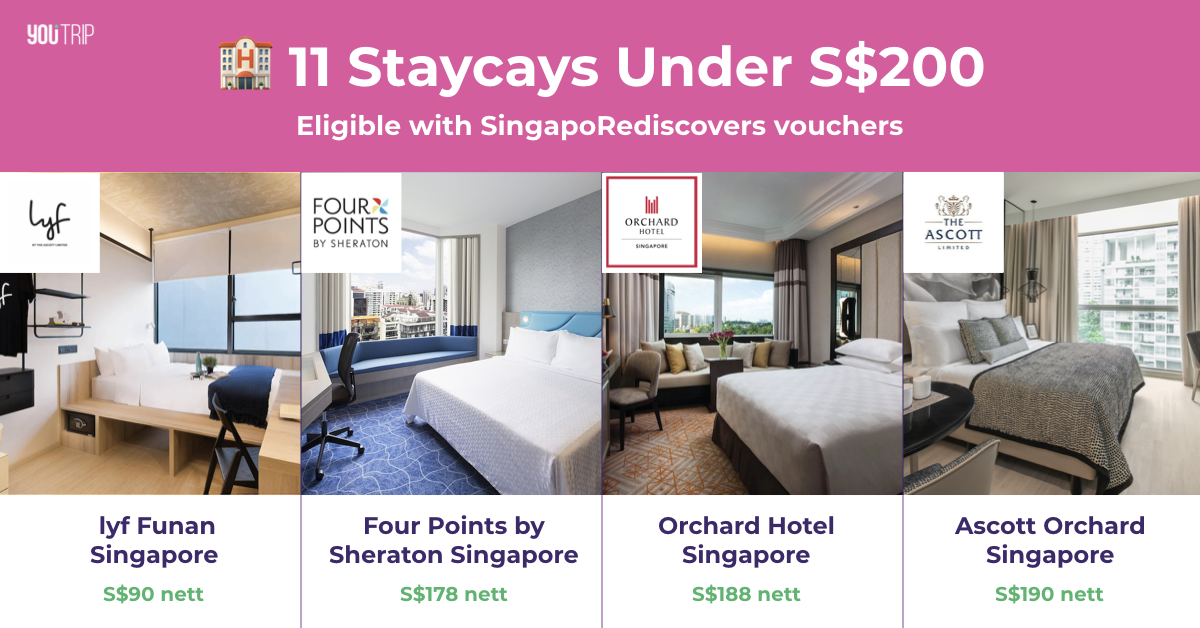 11 Singapore Staycation Under S 0 Singaporediscovers Vouchers Blog Youtrip Singapore