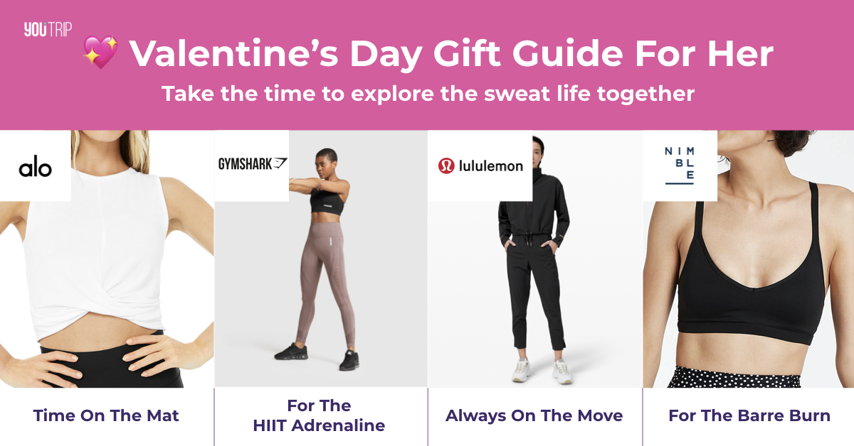 Valentine's Day Gift Guide For Her: Athleisure Edition (Alo Yoga,  lululemon, Nimble Activewear) – Blog – YouTrip Singapore